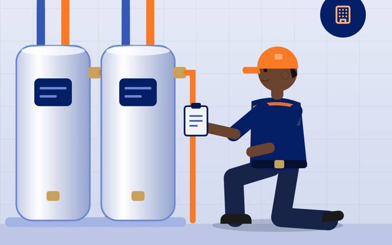 Water heater rating label and details to have ready
