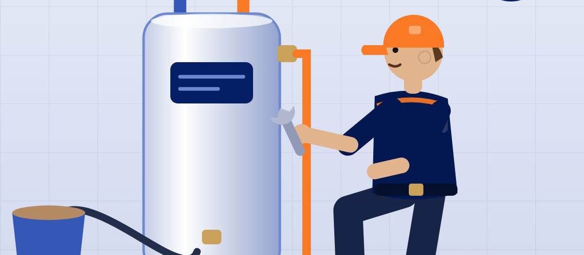 How is a new water heater sized?